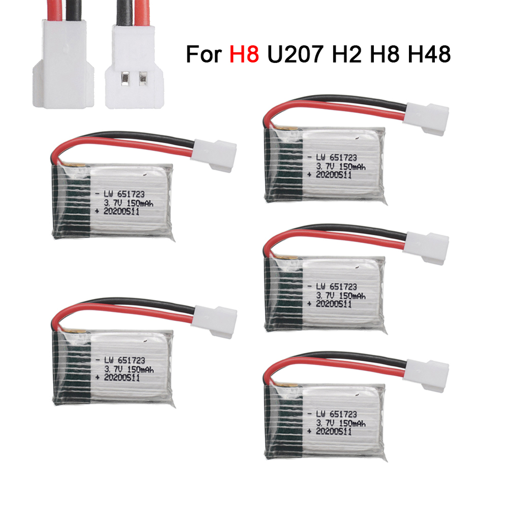 Rc Helicopter Parts - 3.7v 150mah lipo RC Drone Batterij