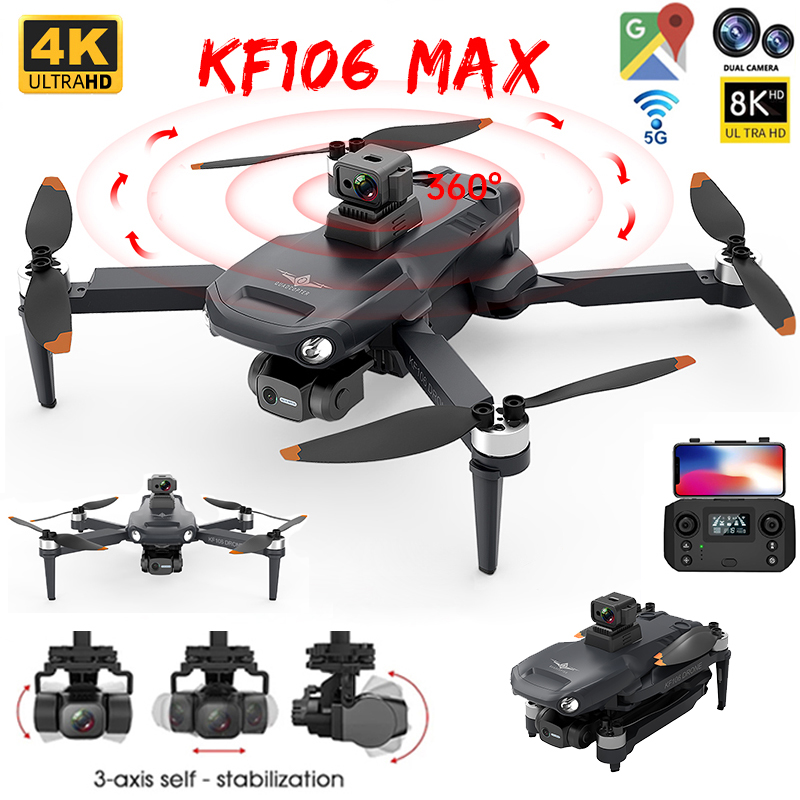 Rc Helicopter Charger - 2022 NIEUWE KF106 Max Drone 8K