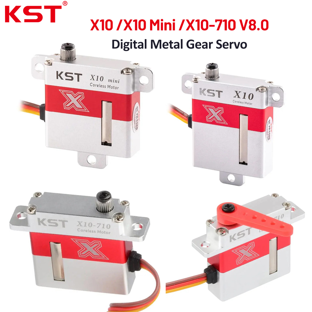 Rc Helicopter Motor - KST X10/X10 Mini/X10-710 V8.0 Digitale Metal