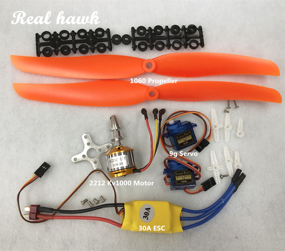 Rc Helicopter Parts - 2212 A2212 1000KV Borstelloze Motor 30A