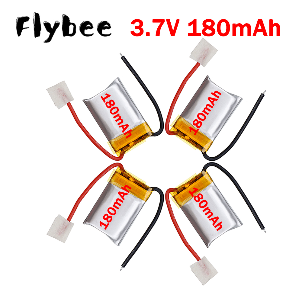 Rc Helicopter Parts - Lipo 180mAh 3.7V batterij voor Syma