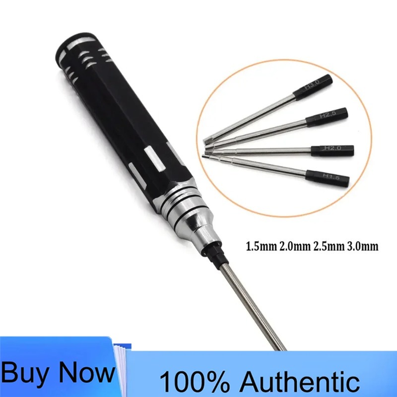 Rc Helicopter Tool Kit - 4-in-1 Hex Driver Schroevendraaierset 1,5-4,0 mm