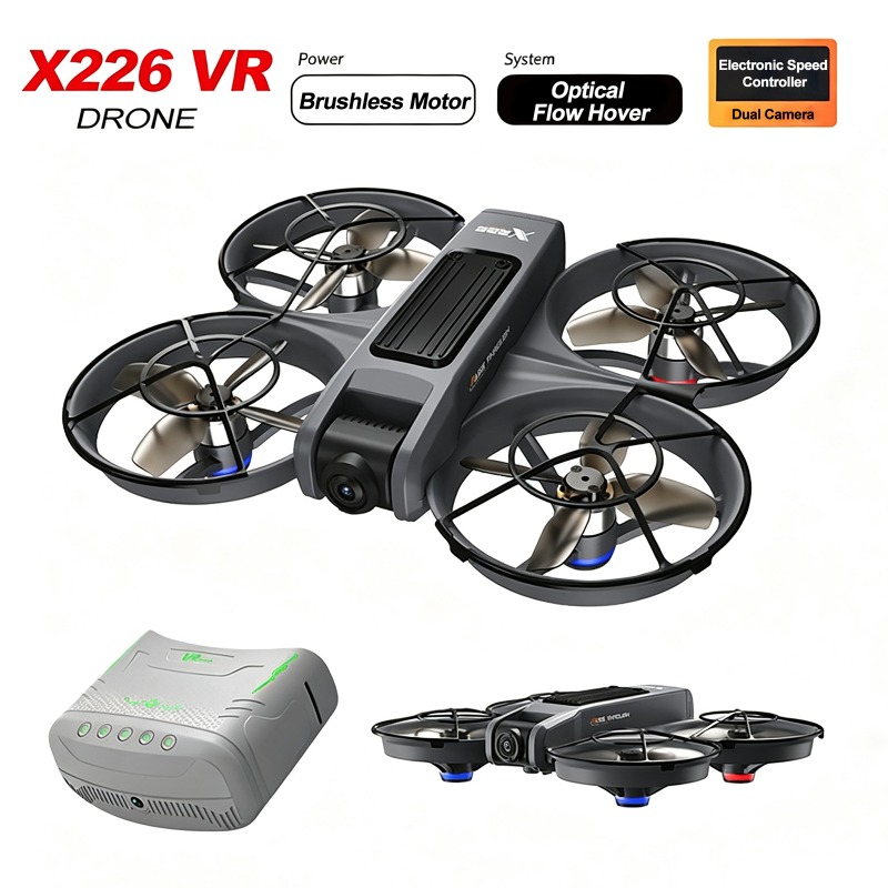 Rc Helicopter Large - VR Grote Drones 4K HD Groothoekcamera