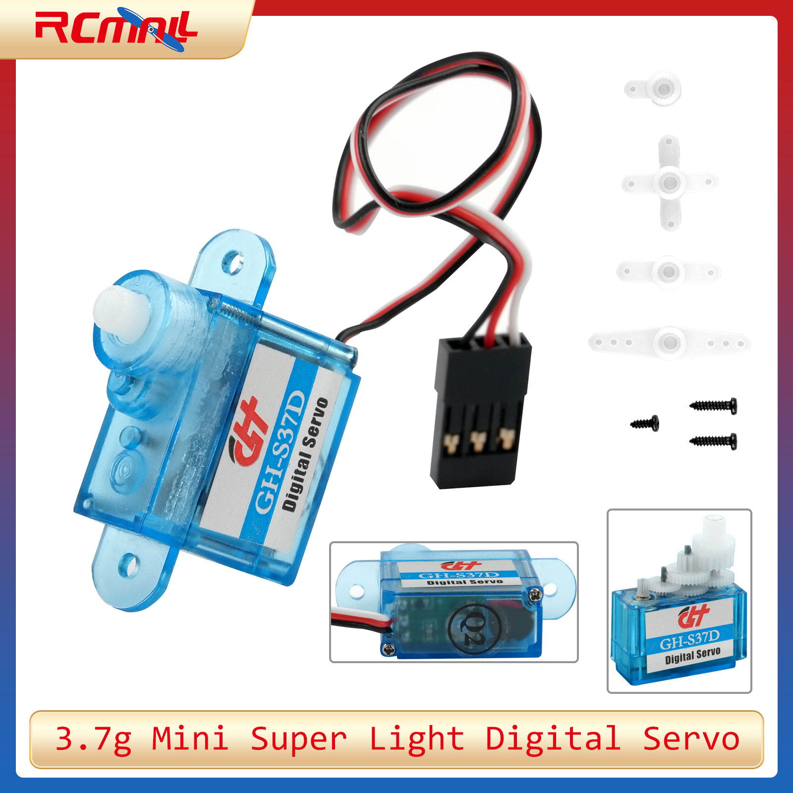 Rc Helicopter Mini - 3.7g Mini Super Lichte Digitale Servo