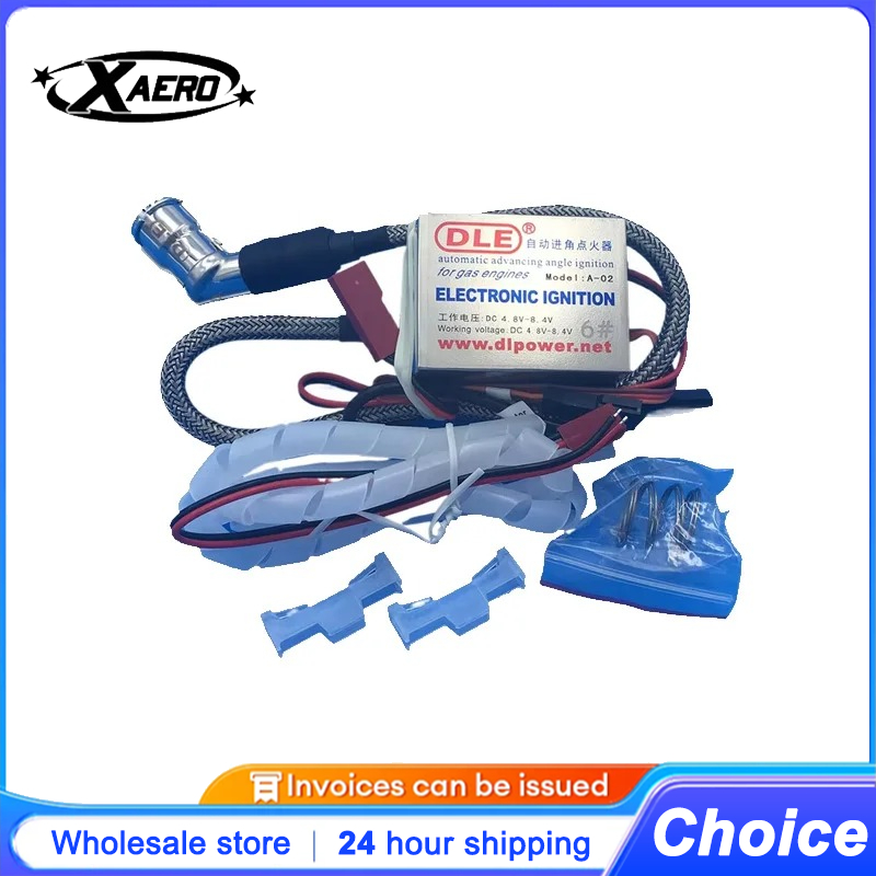 Rc Helicopter Gas - DLE20RA/35RA Ontstekingsmodule 6 # Hoogspanningsbougieontsteker DLE20RA/35RA
