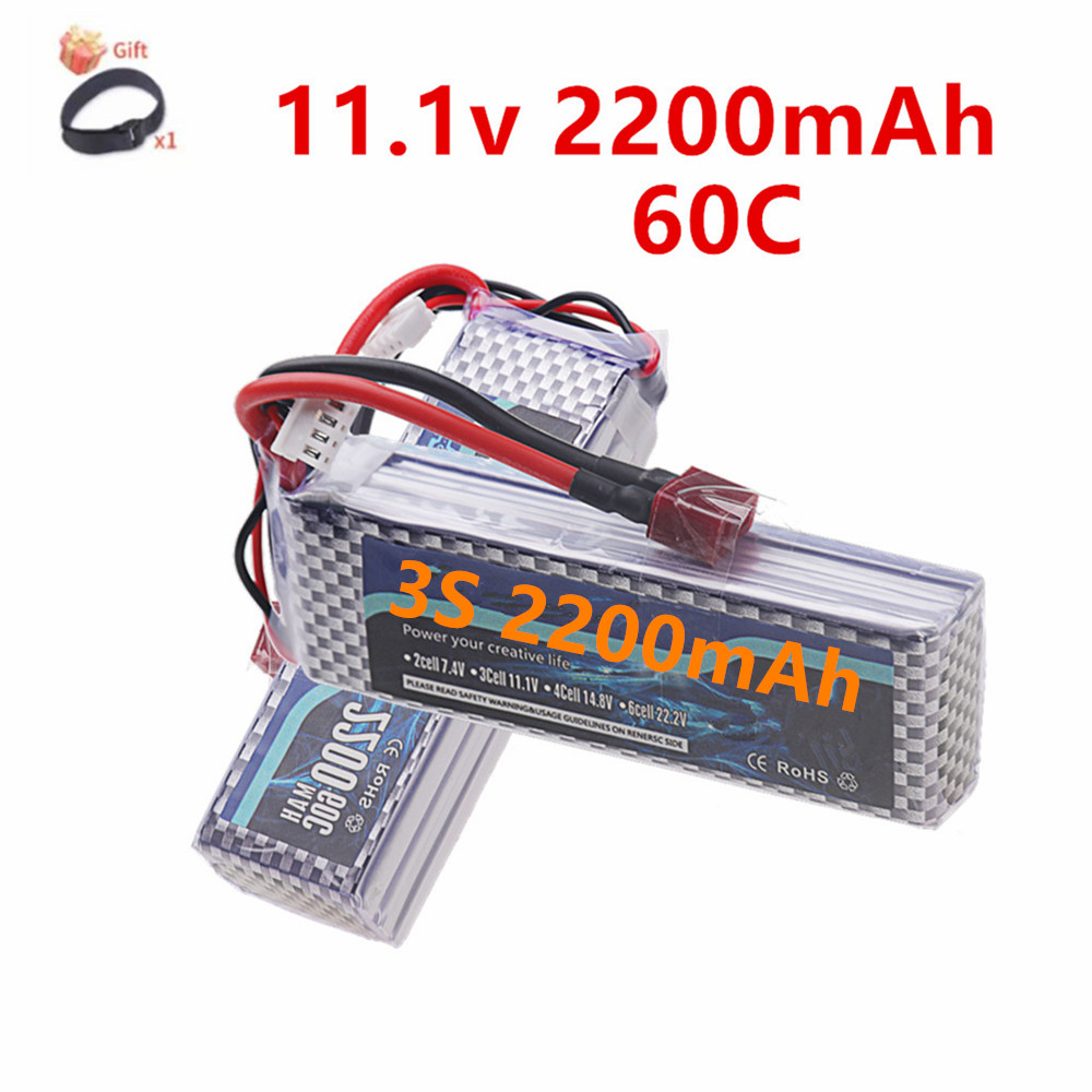 Rc Helicopter Parts - 3S 11.1V Lipo Batterij Deans T/XT60
