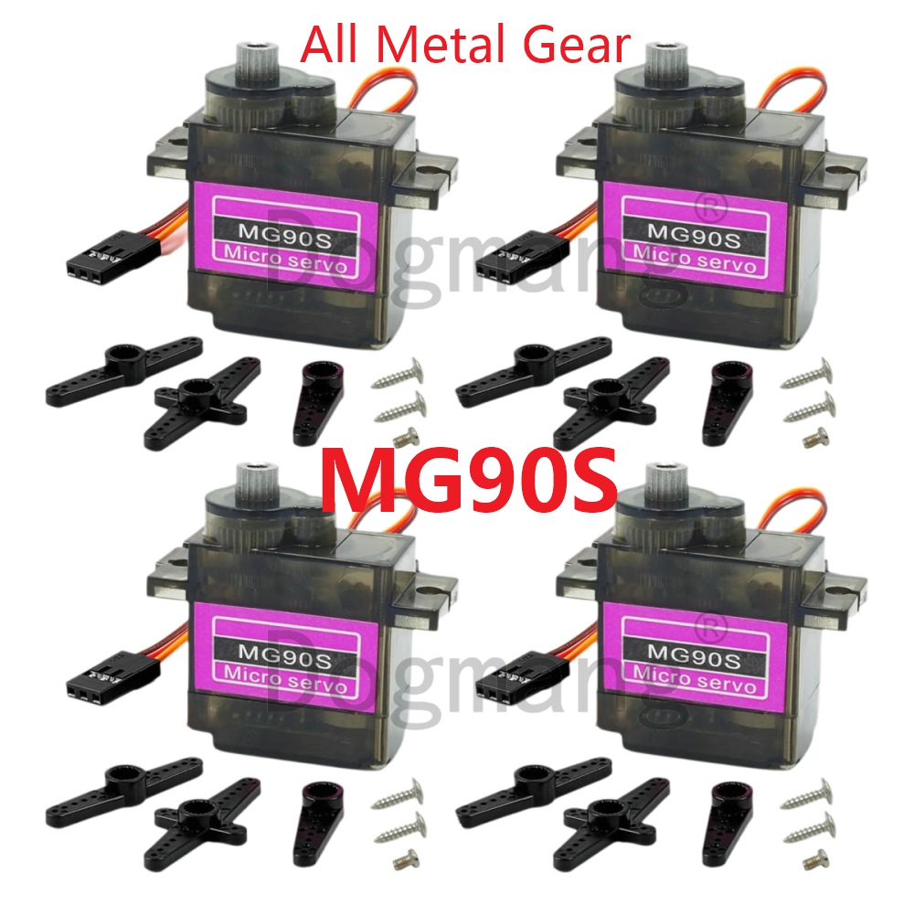 Rc Helicopter Mini - MG90S Servo 1/2/4/10/20/50 Stuks Alle Metal