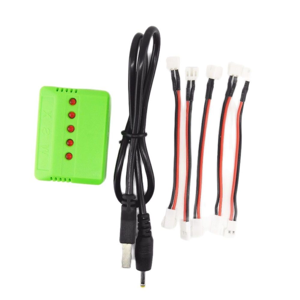 Rc Helicopter Charger - 5 Stuks Kabels En 1X5 In