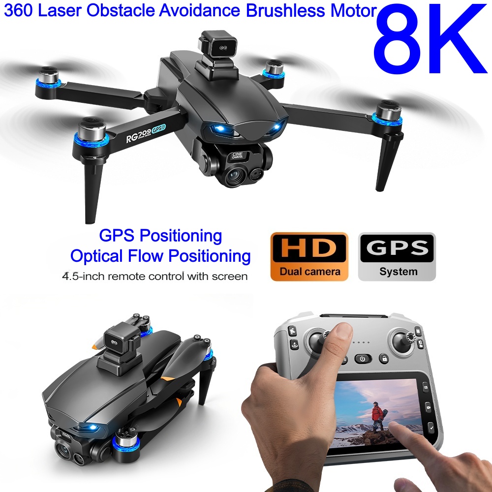 Rc Helicopter Electric - NIEUWE 8K Drone Met HD Camera
