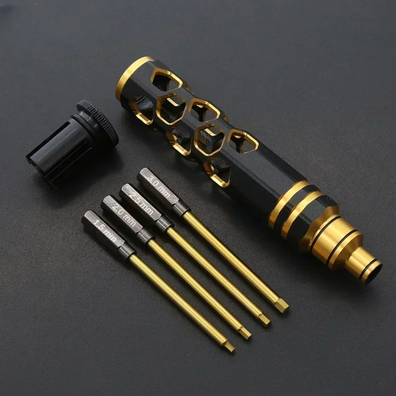 Rc Helicopter Tool Kit - 4 In 1 Zeskantschroevendraaier Schroevendraaier Hex
