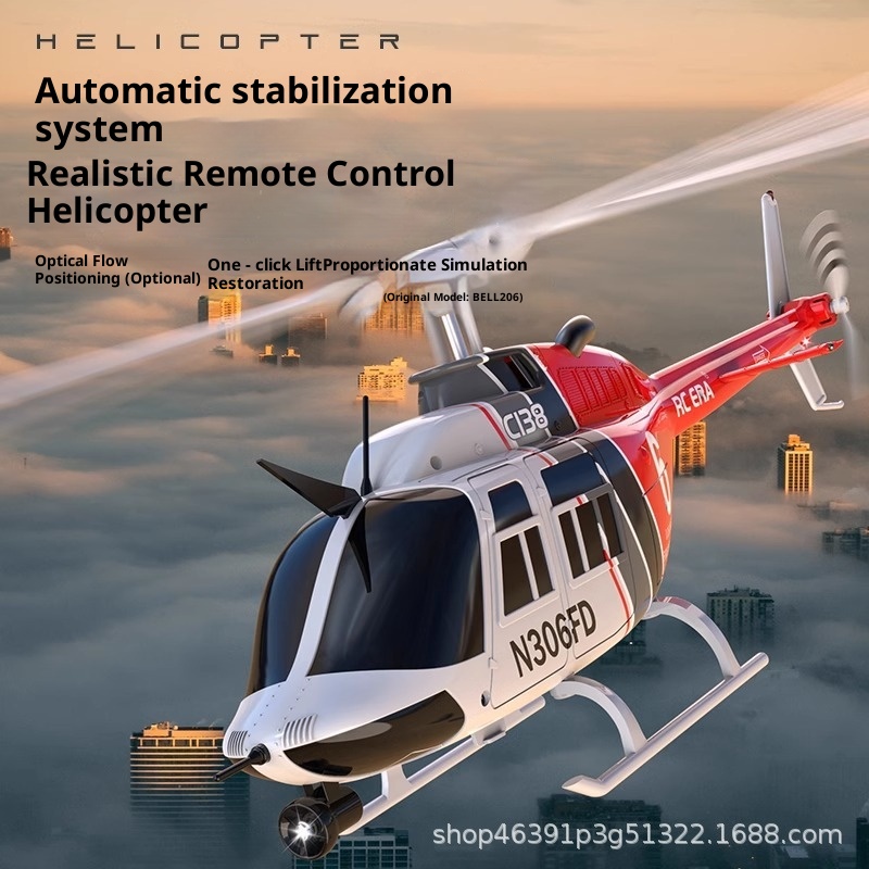 Rc Helicopter Single Rotor - RC ERA Afstandsbestuurde Helikopter C138 Bell