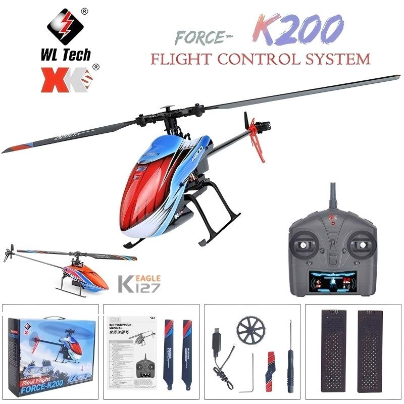 Rc Helicopter Blade - WLtoys RC Helikopters K200 K127 2.4Ghz