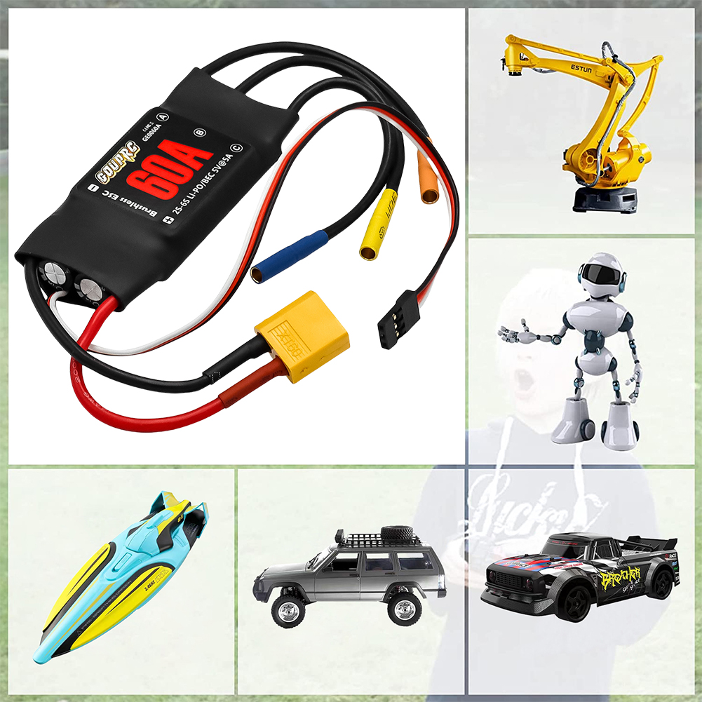 60A elektronische snelheidsreg - Rc Helicopter Electric recensie en prijs