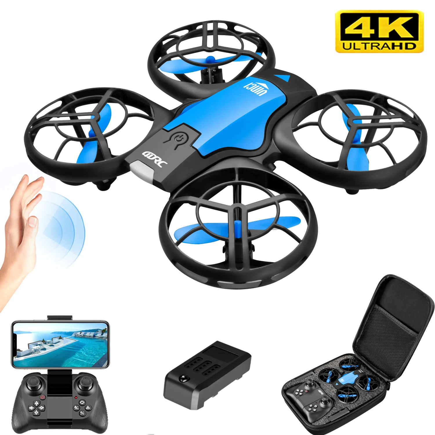 V8 Nieuwe Mini Drone 4K Profes - Rc Helicopter Electric recensie en prijs