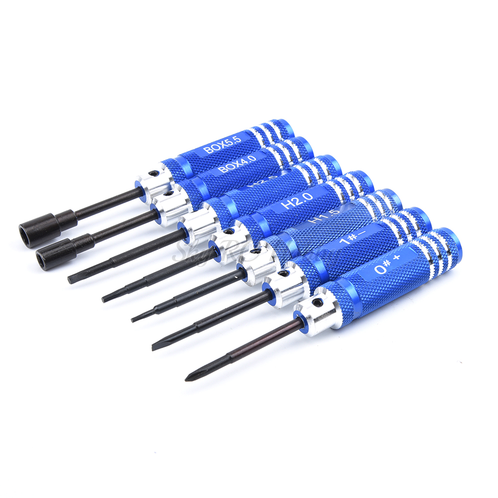 7 Stks/set 0/1/1.5/2/2.5/4/5.5 - Rc Helicopter Tool Kit recensie en prijs