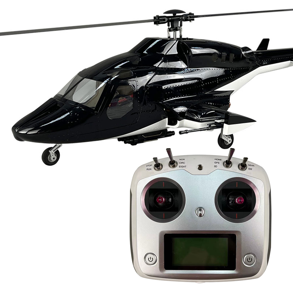 470 Grootte Airwolf Rtf Rc Hel - Rc Helicopter Nitro recensie en prijs