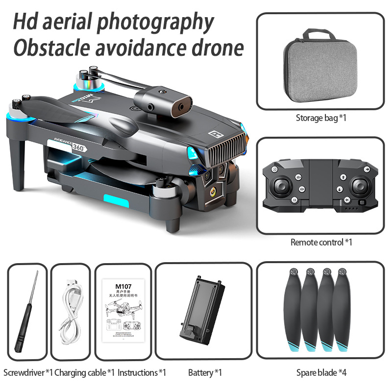 M107 opvouwbare RC-drone - dub - Rc Helicopter Charger recensie en prijs