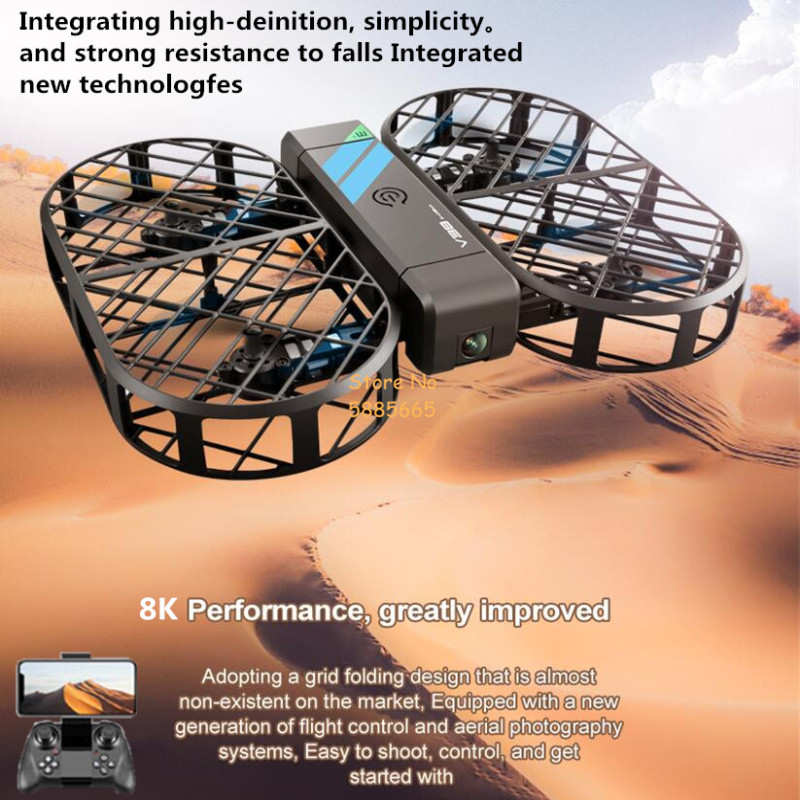 8K HD-camera 360° °   Bescherm - Rc Helicopter Electric recensie en prijs