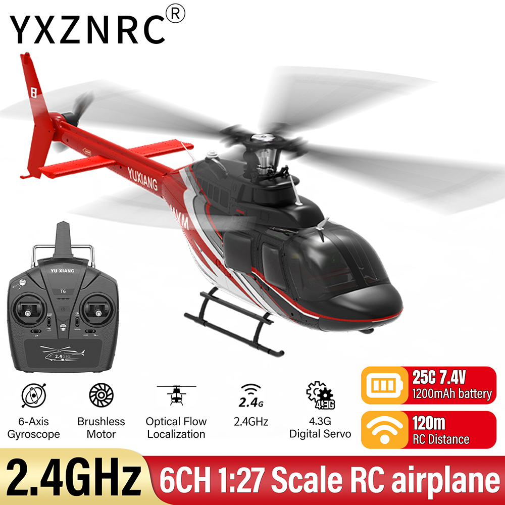 YU XIANG RC Vliegtuig 2.4G 6CH - Rc Helicopter Gyro recensie en prijs