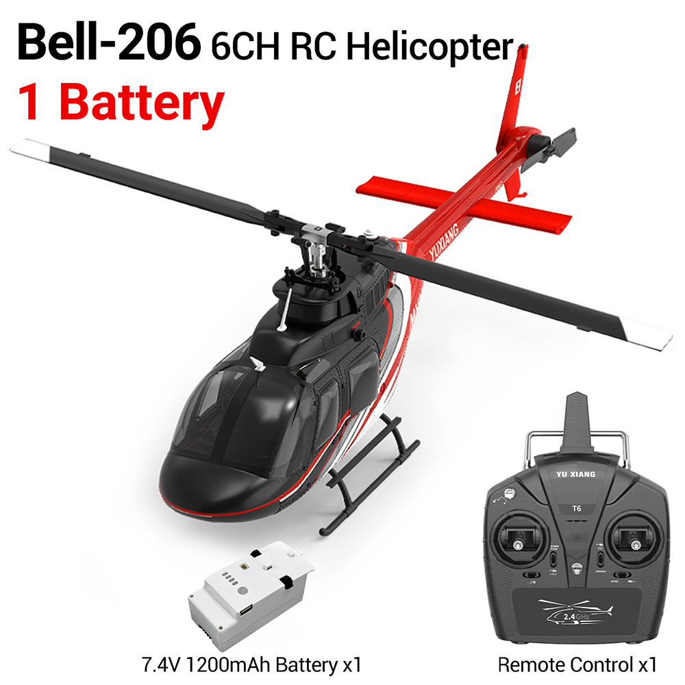 YU XIANG RC Vliegtuig 2.4G 6CH - Rc Helicopter Gyro recensie en prijs