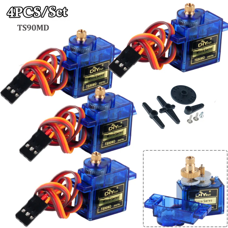 4 stuks TS90MD Micro Digitale  - Rc Helicopter Parts recensie en prijs