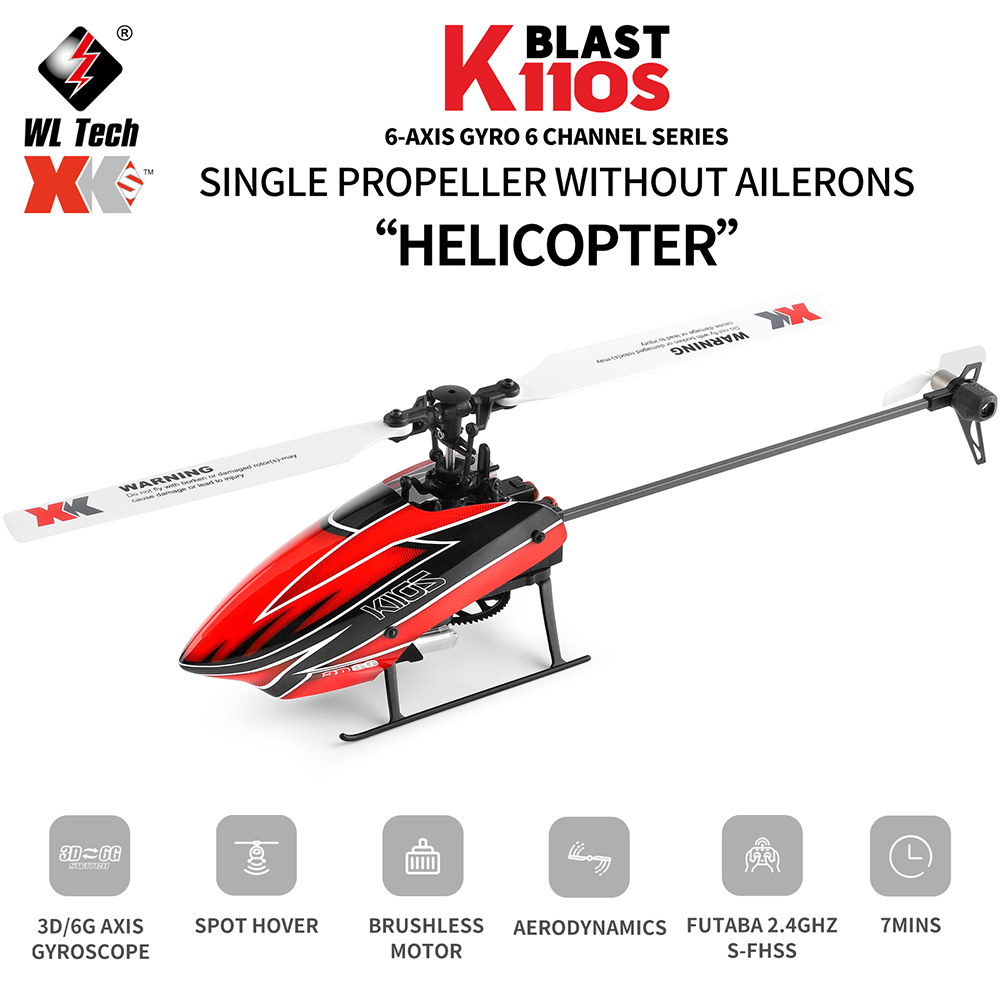 Wltoys Xk K 110S 6ch 3d 6G Sys - Rc Helicopter Large recensie en prijs