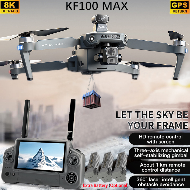 KF100 MAX GPS Drone 4K Camera  - Rc Helicopter Electric recensie en prijs