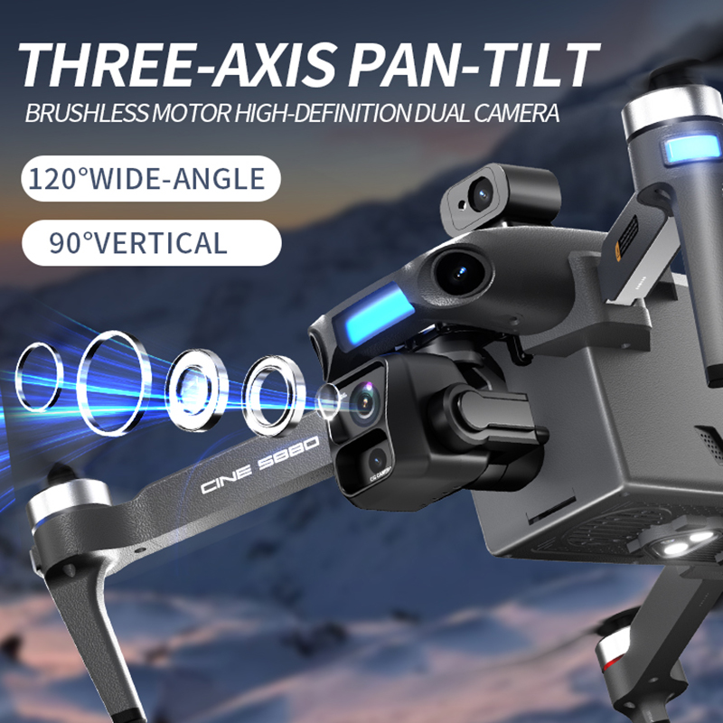 2026 Nieuwe 8K Dual Camera Dro - Rc Helicopter Electric recensie en prijs