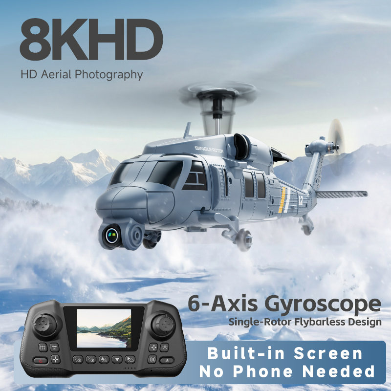 4DRC L2 RC Apache Militaire ge - Rc Helicopter Single Rotor recensie en prijs