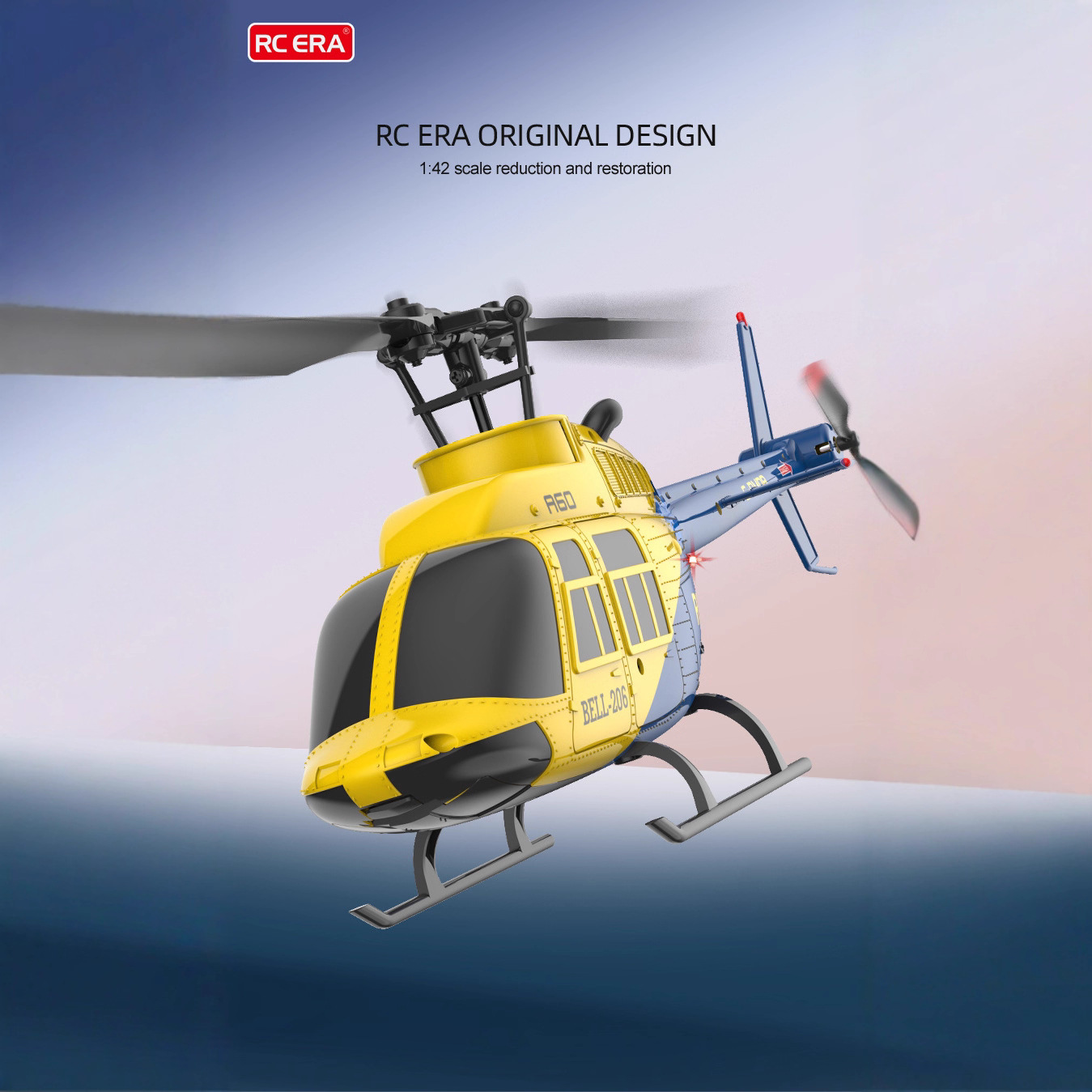 A60 Schaal 1/42 Bell 206 RC He - Rc Helicopter Single Rotor recensie en prijs