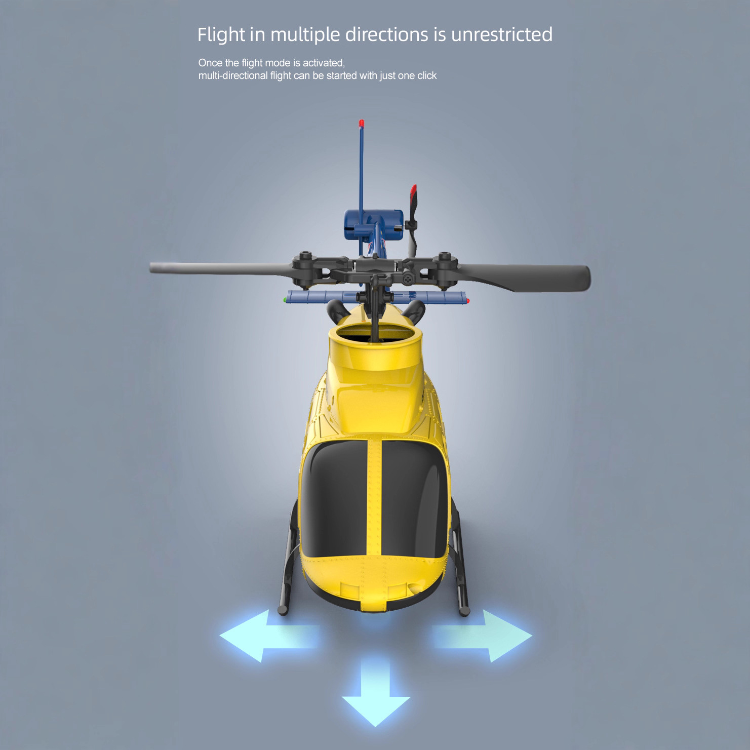 A60 Schaal 1/42 Bell 206 RC He - Rc Helicopter Single Rotor recensie en prijs