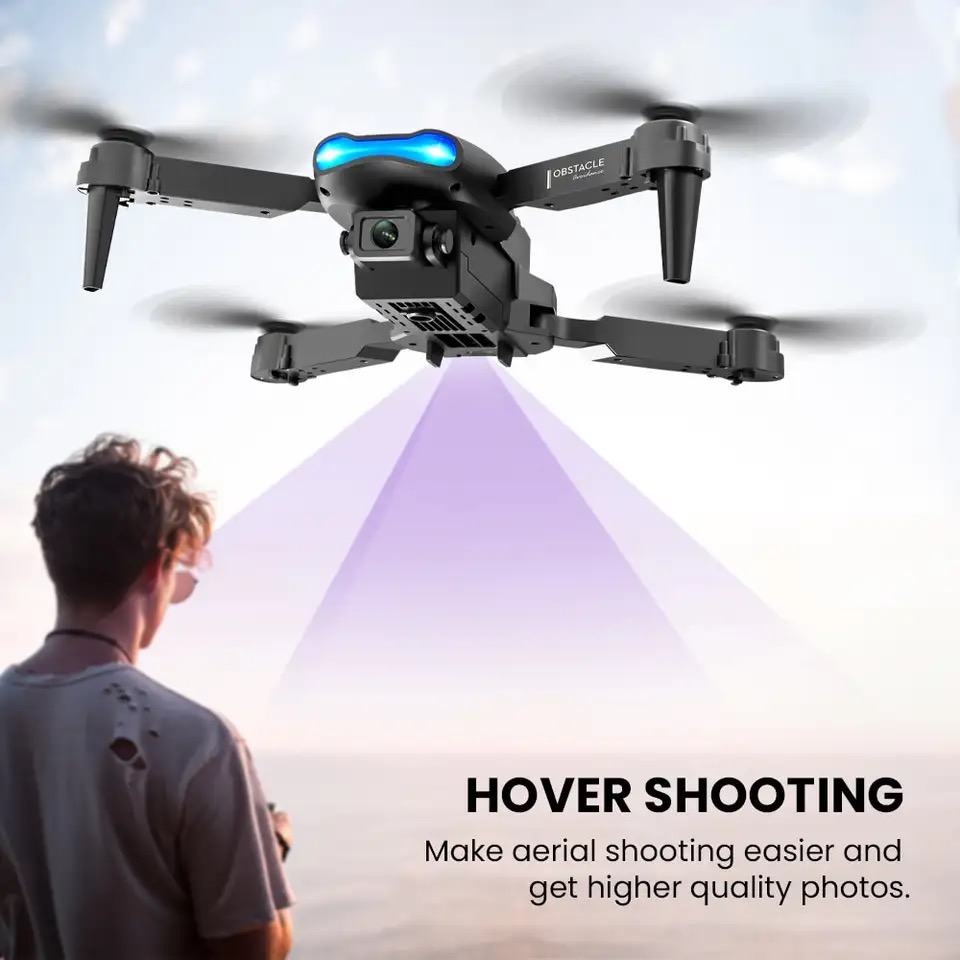 Nieuwe Mini drone E99 4K WIFI  - Rc Helicopter Gas recensie en prijs