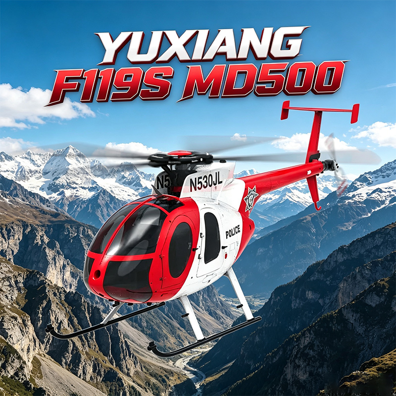 YXZNRC F119S Afstandsbestuurba - Rc Helicopter Single Rotor recensie en prijs
